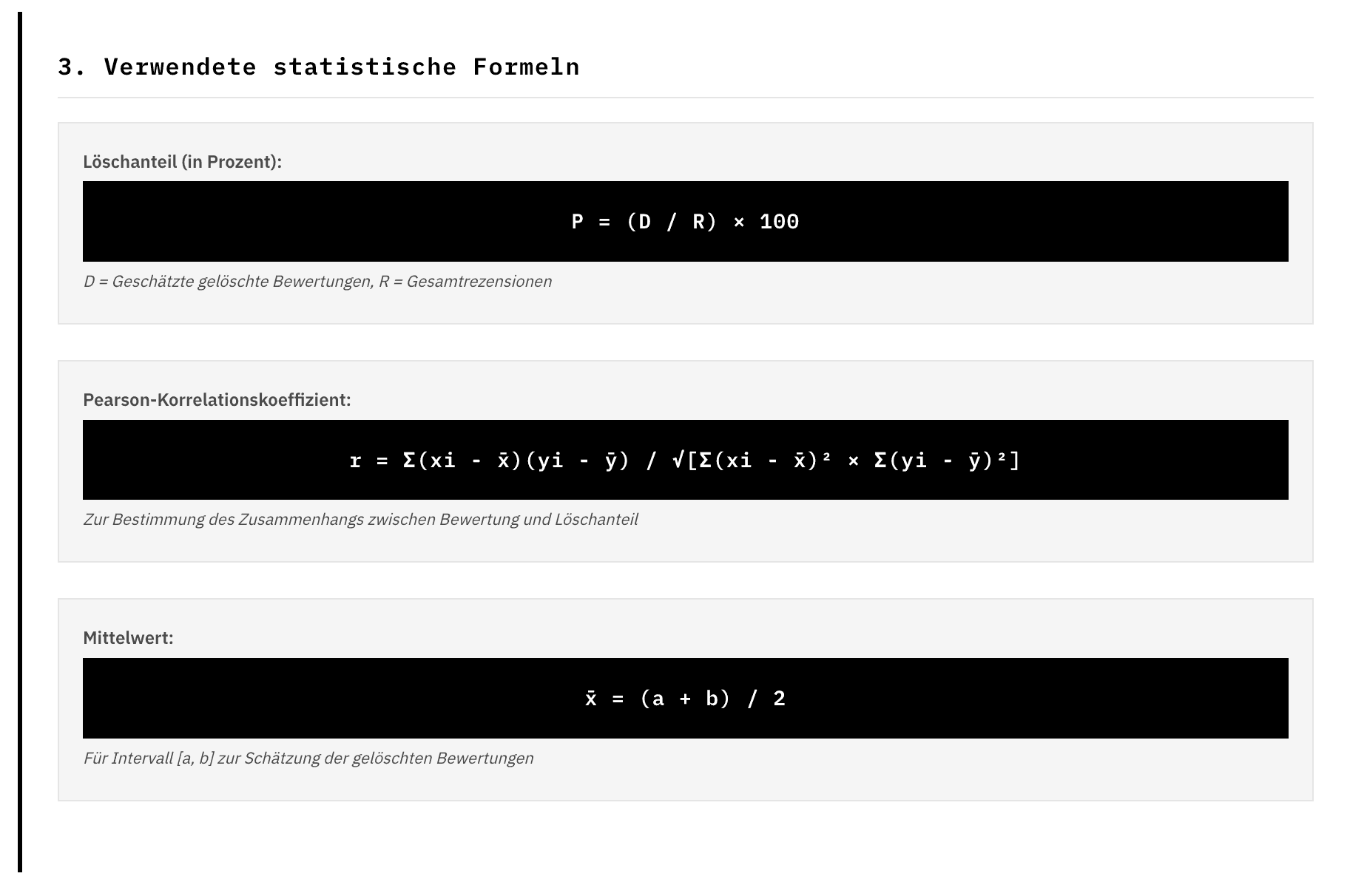Database Structure